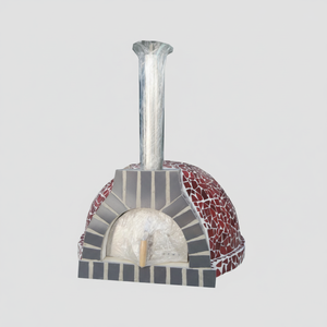 Offre Spéciale Four à pizza à briques multi-combustibles de classe A Efficacité énergétique Matériau céramique intégré pour installation en extérieur - Product Image 1