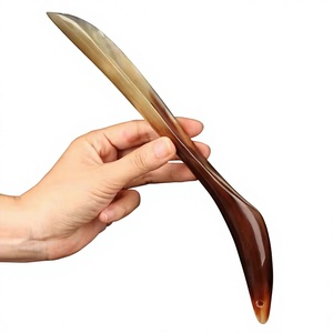 Calzador de Cuerno de Búfalo Hecho a Mano, Moderno, de Forma Natural, Ecológico, Duradero, Coleccionable, para Uso en el Hogar o como Regalo, AZ ENTERPRISES Uttar - Product Image 4