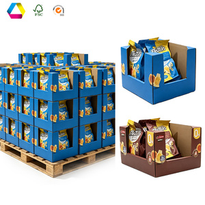 Cajas de Exhibición PDQ Apilables Personalizadas al por Mayor, Bandejas Corrugadas Ecológicas con Logotipo para Electrodomésticos y Vaporizadores de Ropa - Product Image 5