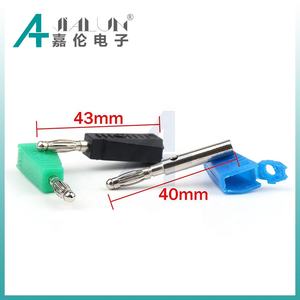 JIALUN 4mm impilabile nichel placcato zinco maschio <span class=keywords><strong>Banana</strong></span> spina spina <span class=keywords><strong>Banana</strong></span> e punta connettori categoria di prodotto - Product Image 3