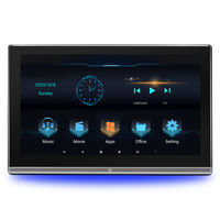 Pantalla Táctil de Entretenimiento para Asiento Trasero de 11.6 Pulgadas 4K 2+32GB, Monitor de Reposacabezas Android para Auto con Función Mirror Link