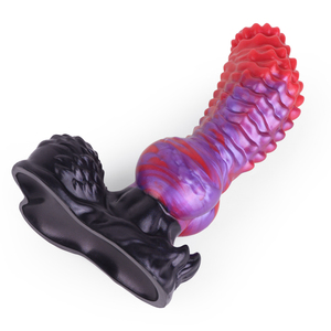 Énorme dildo hyène énorme et épais, stimulateur G&P-spot monstre pour hommes et femmes, dildo anal à nœuds, jeu mains libres, multi-styles, boutique de sex-toys - Product Image 5
