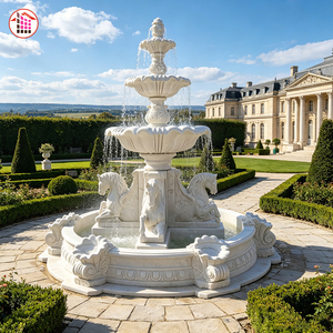 <span class=keywords><strong>Fontaine</strong></span> d'<span class=keywords><strong>eau</strong></span> décorative pas chère <span class=keywords><strong>pour</strong></span> jardin, sculpture de <span class=keywords><strong>fontaine</strong></span> d'<span class=keywords><strong>eau</strong></span> intérieure résistante aux intempéries, <span class=keywords><strong>fontaine</strong></span> d'<span class=keywords><strong>eau</strong></span> extérieure en marbre sculpté à la main en forme de cheval - Product Image 1