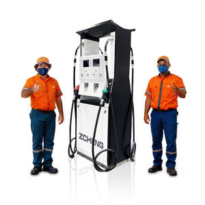 Bicos Duplos para Combustível Diesel e Gasolina, Quatro Produtos, Bomba Tokheim e Medidor de Fluxo, Dispensador de Combustível Tipo Tatsuno - Product Image 2
