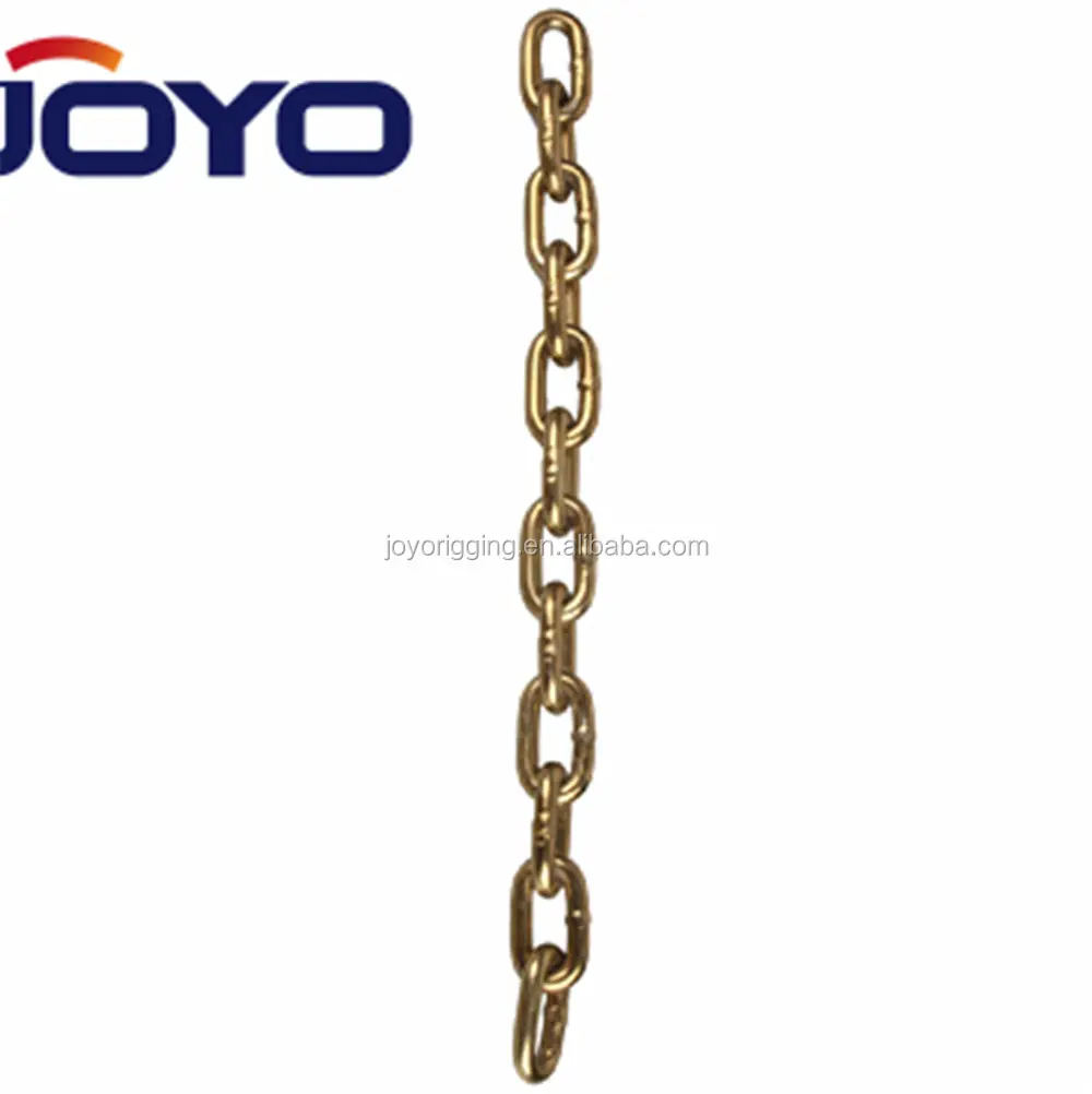 China fabricante alta qualidade padrão bobina de prova soldada cadeia G30 US tipo aço link chain...