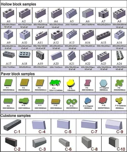 Automatische Zementblock-Gießmaschine Pakistan Preis Betonblockherstellungsmaschine Betonblockmaschine mit geringem Arbeitseinsatz