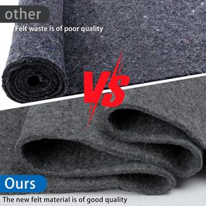 Couverture isolante multi-usages en feutre, couverture isolante acoustique pour tuyaux, appareils électroménagers, murs, sols, greniers, toits - Product Image 4