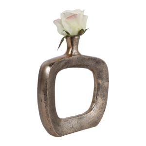 Vaso moderno a forma di bocciolo con apertura decorativa, alto, per decorare soggiorno, camera da letto e tavolo da pranzo. - Product Image 2