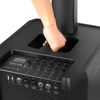 Système de sonorisation portable 1400W, enceinte colonne professionnelle avec DSP Bluetooth pour événements en direct et mariages