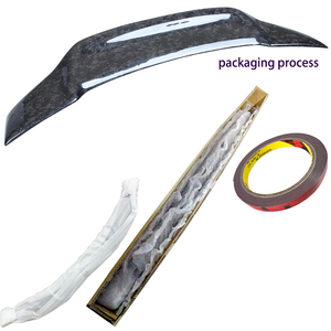 สปอยเลอร์หลังคาร์บอนไฟเบอร์แท้ทรง R สำหรับ A3 S3 RS3 8V ปี 2013-2020 - Product Image 6