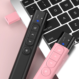 Seewo Digital Laser Pointer 47x167x20mm Rechargeable Dual Bluetooth PPT Page Turner For Teaching Presentation - Product Image 1