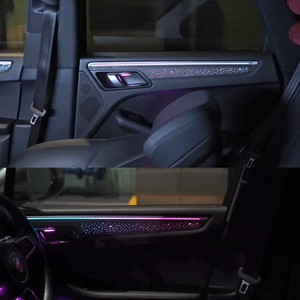 Kit d'éclairage d'ambiance intérieur LED Symphony pour Porsche Macan 2014-2017, bande décorative d'ambiance, accessoires, conduite à droite - Product Image 6