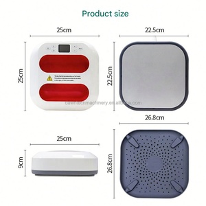 Mini Prensa Térmica Portátil para Sublimación, la Más Vendida, Verde/Roja, para Transferencia de Calor, para Hacer Logotipos en Camisetas - Product Image 5