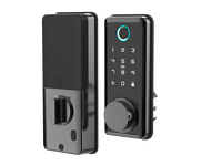 Poignées automatiques antivol de haute sécurité verrouillent les serrures de porte intérieures serrures de porte intelligentes
