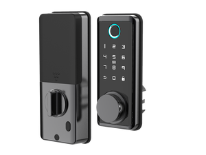 Poignées automatiques antivol de haute sécurité verrouillent les serrures de porte intérieures serrures de porte intelligentes - Product Image 3