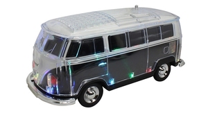 Loa Bluetooth di động WS-267BT, loa không dây hình xe hơi, loa siêu trầm xe hơi với đèn pha lê - Product Image 2