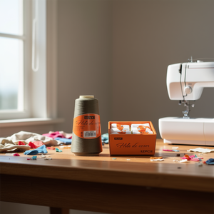 ด้ายเย็บผ้าอิลัน 2750 ม. สีเบจ สำหรับซ่อมเสื้อผ้า - Product Image 2