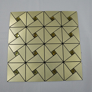 Impermeável 3D alumínio mosaico parede telha decoração adesivos auto-adesivo para exterior Villa paredes estilo asiático Design - Product Image 3