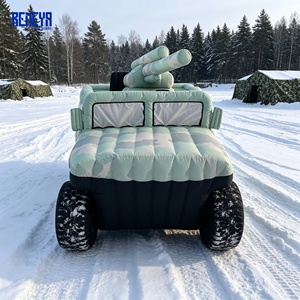 Buggy gonflable tout-terrain de qualité industrielle REMEYA avec motif camouflage léger pour exercices de simulation - Product Image 1