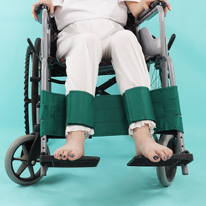 Sangles de repose-pieds, ceinture de sécurité médicale, support de jambe, sangles de maintien des jambes pour fauteuil roulant - Product Image 1