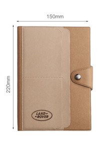 <span class=keywords><strong>Coach</strong></span> University Diary Planner Jouranl Bound Notebook Tactil Cover A4 A5 A6 B5 avec colle Swing Points vierges pour cadeaux d'entreprise - Product Image 2