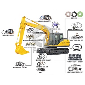 Kit de joints pour excavatrice <span class=keywords><strong>Volvo</strong></span> EC210 EC210B EC210BLC EC210C EC210D EC200B EC200D EC220D EC240B EC290B pour flèche, bras et godet hydrauliques - Product Image 5