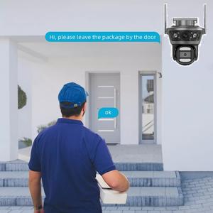 <span class=keywords><strong>Icsee</strong></span> App 3,6 MM 8MP 128GB WiFi Tuya Audio bidireccional Cámara en la nube Seguimiento del cuerpo Cámara al aire libre - Product Image 6