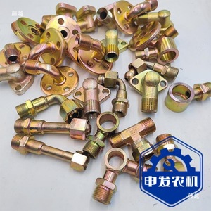 Adaptateur de raccord hydraulique en acier inoxydable 304, connexion par soudage pour entrée et sortie de pompe à huile, raccord à angle droit - Product Image 1