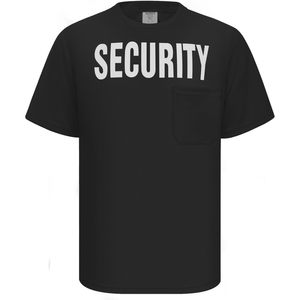 Chemise d'uniforme de sécurité pour hommes, polyester et coton, avec poche, toutes saisons, pour la garde et le travail - Product Image 1