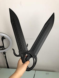 มีดพลาสติกสำหรับฝึกซ้อมศิลปะการต่อสู้ แบบมีดปีกผีเสื้อ แปดใบมีด - Product Image 3