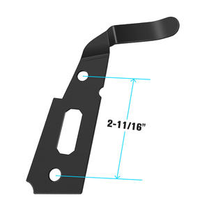 NDK คลิปหนีบเข็มขัดเหล็ก1911ยุทธวิธีสำหรับซองปืนขนาดกะทัดรัด/เต็ม - Product Image 2