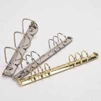 Clips de reliure personnalisés, attaches de fichiers, mécanisme métallique, anneau en O, anneau en D, anneau en Q, anneau en D incliné ; réutilisables, couleur personnalisée, taille personnalisée, trous de rivets