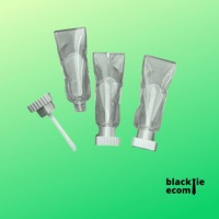 Tube de gloss à lèvres vide le plus vendu avec applicateur à baguette, emballage cosmétique personnalisé disponible à la vente