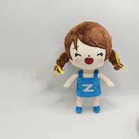 Uyeah OEM/ODM – Nouvelle collection de poupées personnalisées de haute qualité, mignonnes, en coton, en forme de personnage de dessin animé, pour filles, jouet en peluche sur mesure