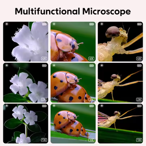 Kit de microscope de poche numérique portable OEM 500X pour enfants, jouet scientifique Geo Safari, vente en gros - Product Image 4