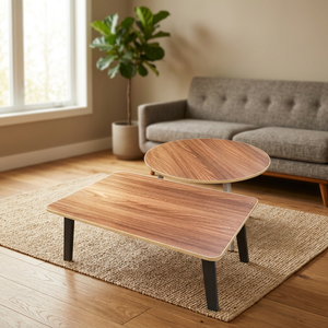 Mesa plegable de suelo de madera resistente a los arañazos OEM/ODM - Product Image 3