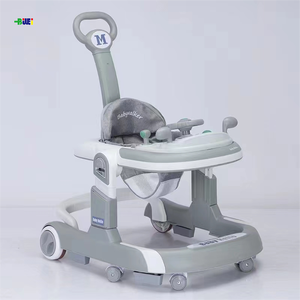 Trotteur interactif OEM pour nouveau-né, adorable poussette <span class=keywords><strong>d</strong></span>'apprentissage à cadre plastique pour tout-petits, trotteur portable pour bébé - Product Image 2