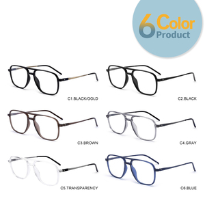 Gafas Unisex Clásicas Cuadradas TR90 con Protección Anti-Luz Azul, Montura Sólida y Lentes AC, Venta al Por Mayor, Personalización Disponible - Product Image 4
