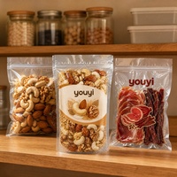 Pochette sous vide transparente avec logo personnalisé  Barrière d'oxygène en nylon extrudé pour l'emballage de médicaments à base de plantes chinoises
