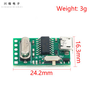 CH340G USB To TTL Module Micro Interface 3.3V <b>5V</b> Serial Converter Board - Product Image 4