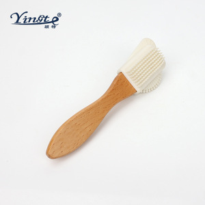 Cepillo para zapatos Yinste con esponja de doble cara para la eliminación de manchas y limpieza - Product Image 1