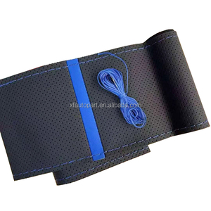 Housse de volant en cuir Nappa pour Audi A3 8P Sportback A4 B8 Avant A5 A8 Q5 Q7 S4 S5 S6 S8 RS4 - Product Image 5