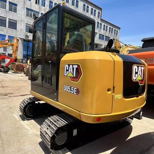 Excavatrices japonaises de 5,5 tonnes Caterpillar 305.5E2 95% neuves, excavatrice hydraulique d'origine Cat 305.5 de 5 tonnes, CAT303.5, Cat306.6E2 d'occasion - Product Image 2