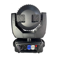 7er-Set 40W Bee-Eye LED RGBW + Laser + LED-Ring 3-in-1 DMX512 Aluminiumlegierung Dimmbarer Moving Head Bühnenstrahler für Hochzeiten und Studios