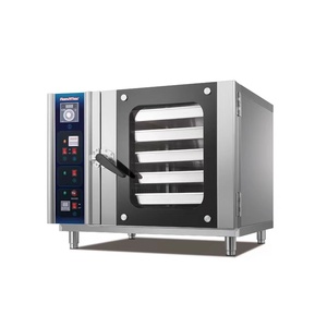 <span class=keywords><strong>Four</strong></span> à pâtisserie électrique miniature de style classique commercial à 3 plateaux pour boulangerie avec fonction vapeur et convection - Product Image 1