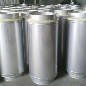 Pipa Flue Hitam Cerobong Dinding Kembar 250Mm 500Mm 1000Mm <span class=keywords><strong>5</strong></span> Inci dan 6 Inci untuk Kompor/Perapian/Oven Kayu - Product Image 5