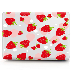 Coque rigide de protection anti-poussière pour <span class=keywords><strong>Macbook</strong></span> 11,12,13,15,16, nouvelle, avec/<span class=keywords><strong>sans</strong></span> barre tactile Pro, de haute qualité, écologique, motif de fruits de dessin animé - Product Image 3