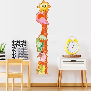 Cartoon Height Chart <b>Wall</b> Stickers Waterproof PVC Vertical Children's Rooms <b>Decorative</b> Sticker For Kids Room Measurement - Product Image 3