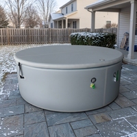 Piscine gonflable extérieure en tissu Drop Stitch, anti-UV, adaptée aux enfants et aux nouveau-nés, écologique, portable, personnalisable