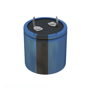Original 381LX820M400J012 Through Hole 82 uF <b>CAP</b> ALUM 82UF 20% 400V <b>SNAP</b> TH Capacitor - Product Image 1
